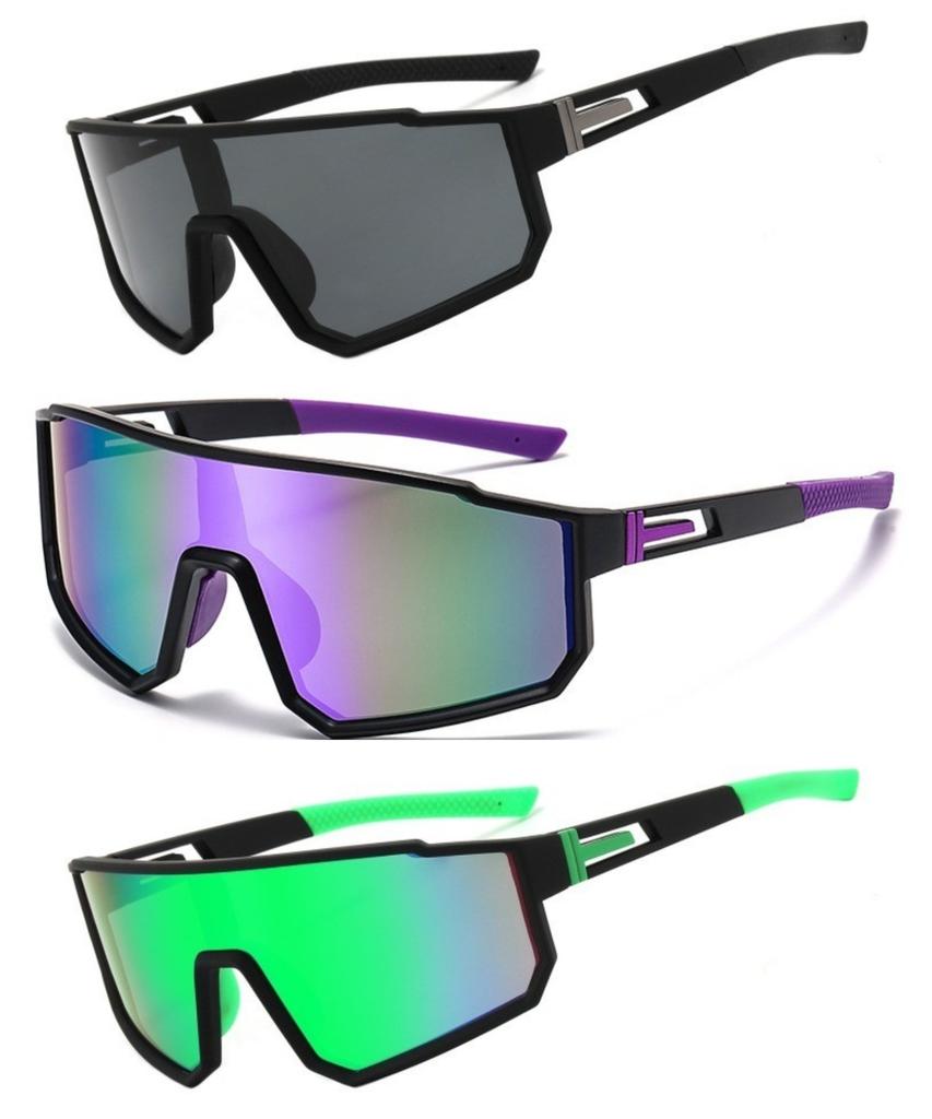 UV400 Radbrille für Männer und Frauen Outdoor-Sport-Sonnenbrille Staubdichte Schutzbrille für Radfahren