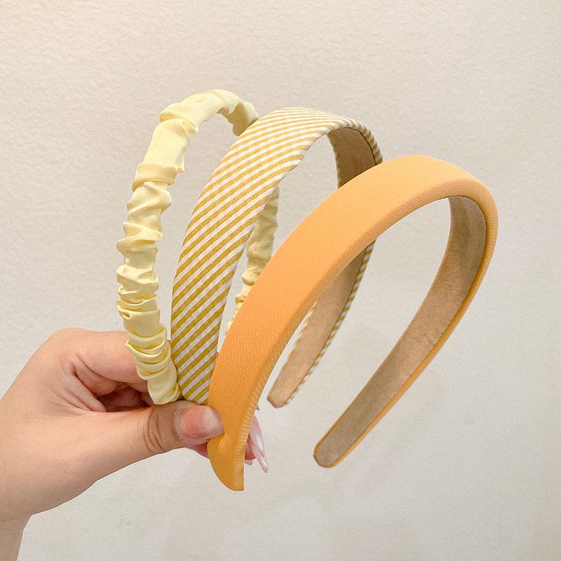 Sponge Headband & Pearl Hair Clip Set for Women – Versatile Summer Hair Accessory for Face Washing & Styling