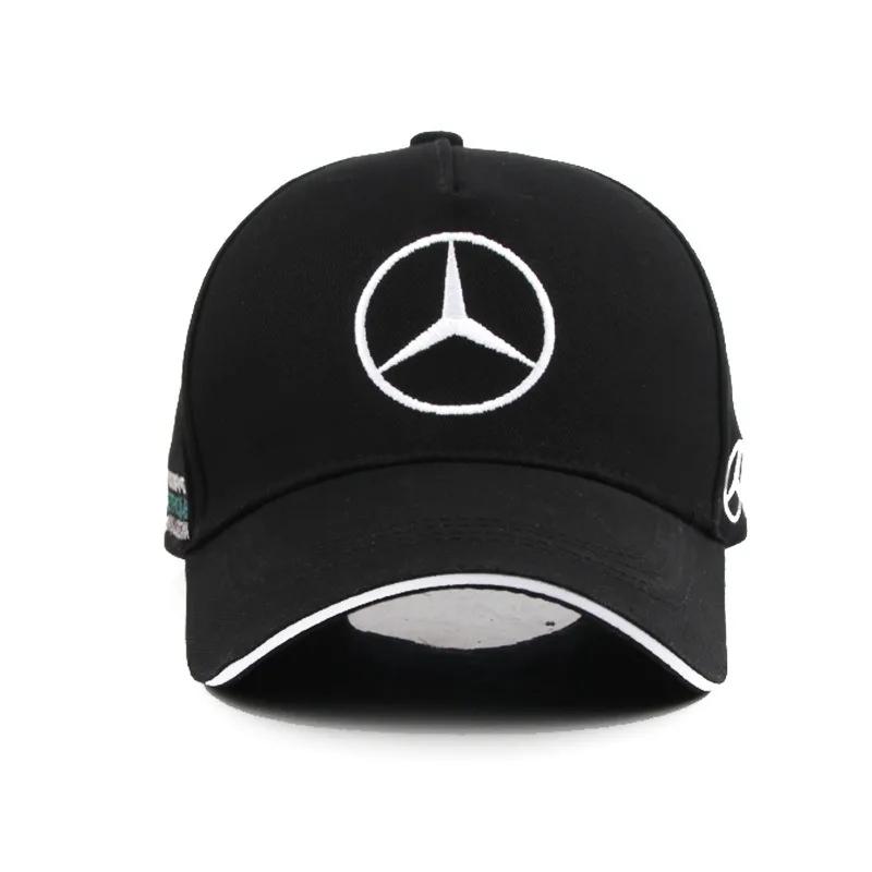 Bilklistremerke 2025 Varmt For Benz Mercedes Benz Brodert Bil Justerbar Sport Baseball Uformell Caps For Mercedes Benz A C E S G Cla