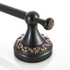 Strong Copper Tissue Paper Holder Retro Style Black Bronze Simple Mounts Tissue Bracket for Homes Easy Setups Decors
