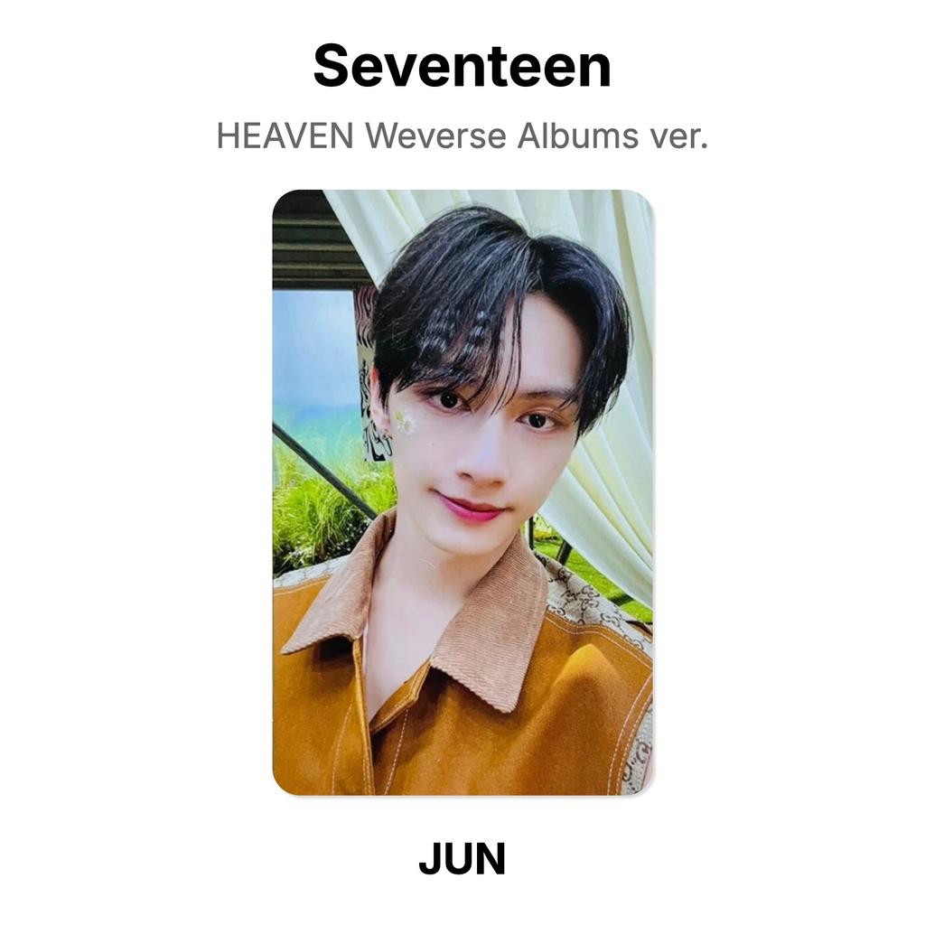 Seventeen HEAVEN Weverse Albums ver. Official Photocard