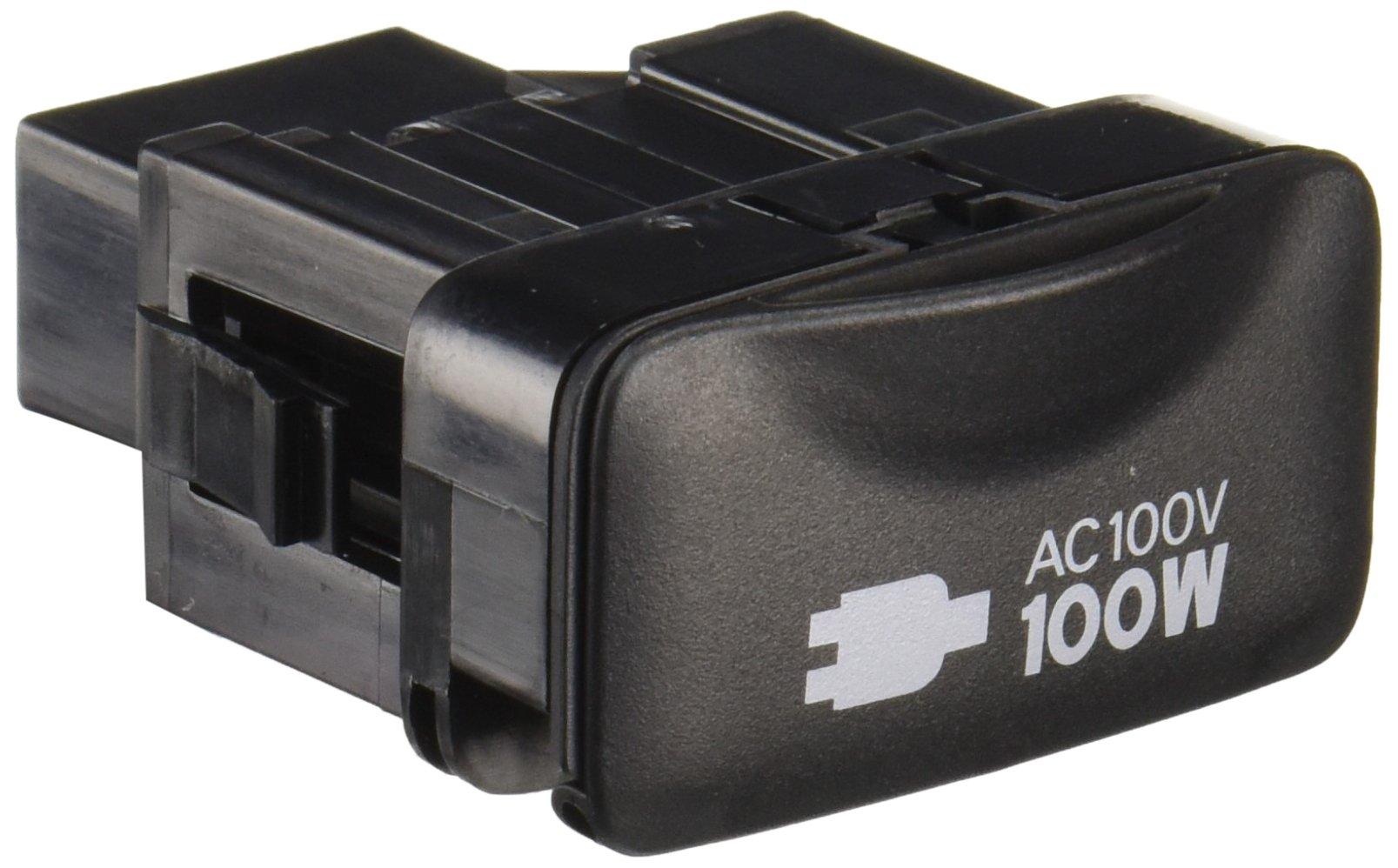 

TOYOTA Оригинальные Запчасти Розетка Питания В Сборе ЗД Запчасть Номер 1 (ЧЕРНЫЙ) Alphard/Vellfire/Гибрид 85530-58080-C0 чёрный