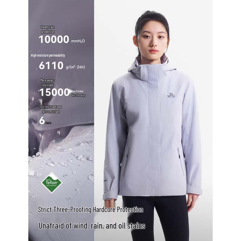 Pelliot Women s Outdoor 3-in-1 Fleece Lined Jacket XXL