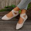 Large size casual shoes women's spring and summer new foot cover Doudou women's shoes shallow mouth flat sole shoes