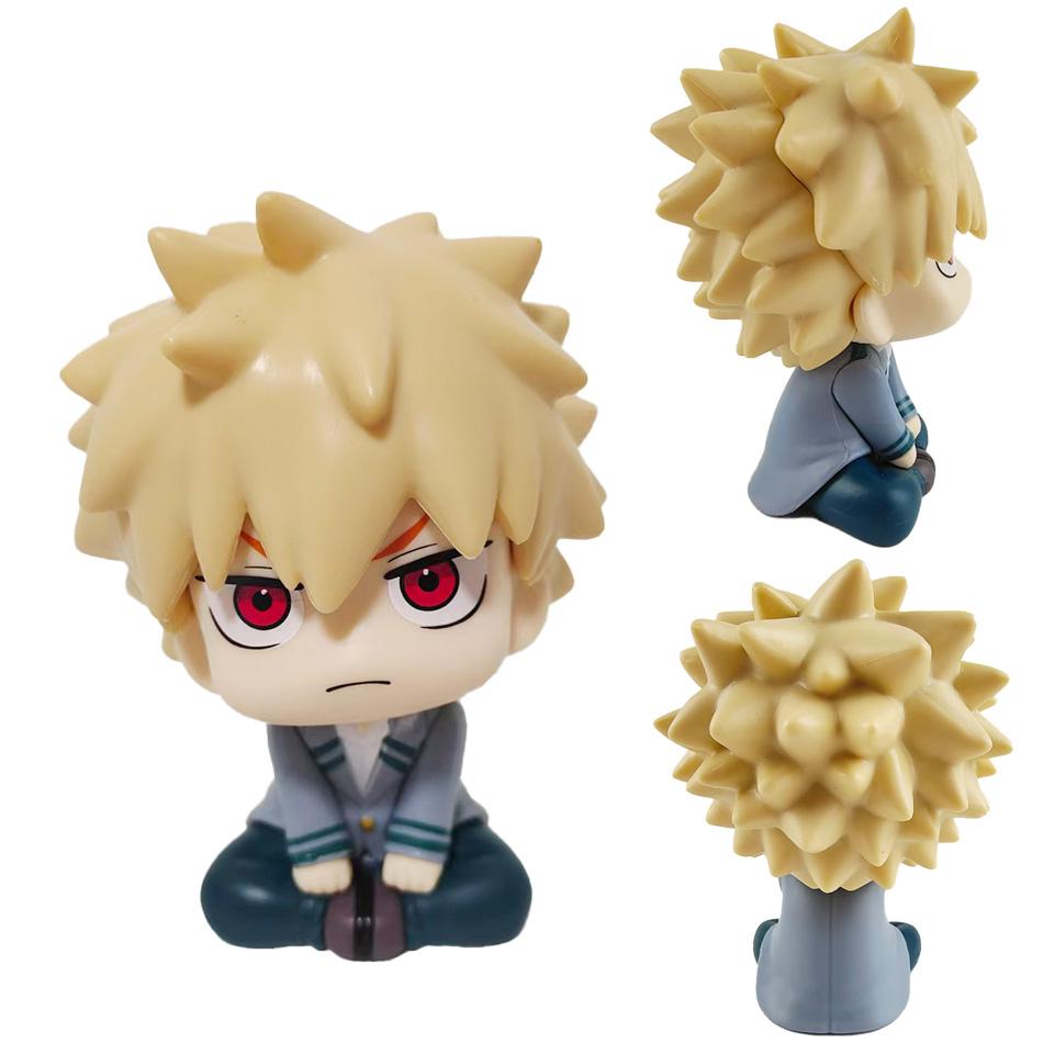 10CM Anime My Hero Academia Bakugo Katsuki Action Figure No Hero Academia Model Toys Anime Figure Toys for Kids Christmas Gift