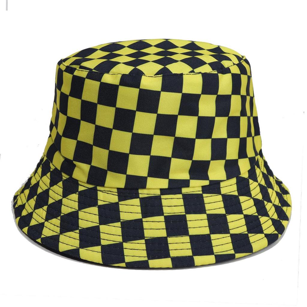 Unisex Double-Sided Bucket Hat - Spring/Summer Sun Protection, Colorful Tie-Dye Hip Hop Style