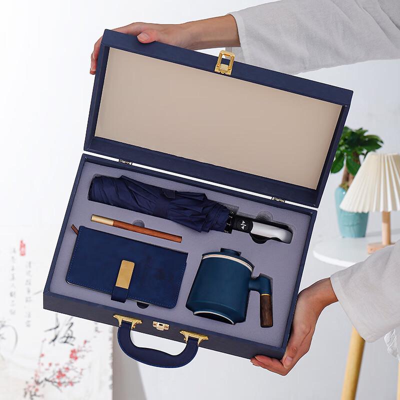 OJW Blue 4-Piece Corporate Gift Set