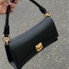 Black Underarm Bag for Women, New High-Quality Texture, Niche Design, Single Shoulder Vintage Handbag, Small Square Bag, Crossbody Bag
