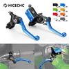 7/8" 22mm Hydraulic Brake Clutch Lever With Brake Fluid Reservoir Cap For Yamaha YZ85 YZ125 YZ250 YZ250F YZ450F TTR250 TTR600