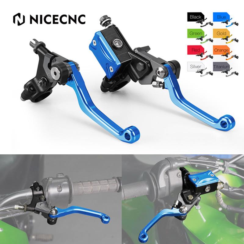 7/8" 22mm Hydraulic Brake Clutch Lever With Brake Fluid Reservoir Cap For Yamaha YZ85 YZ125 YZ250 YZ250F YZ450F TTR250 TTR600