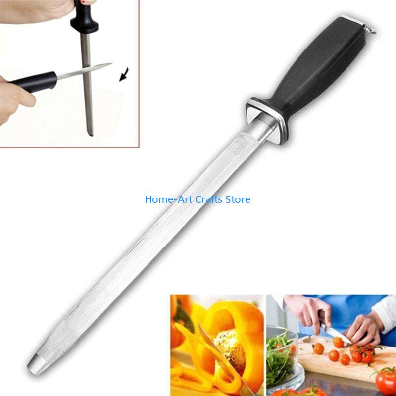 Y3NA 12'' Professional Chef Knife Sharpener Rod For Kitchen Knife And Stainless Steel