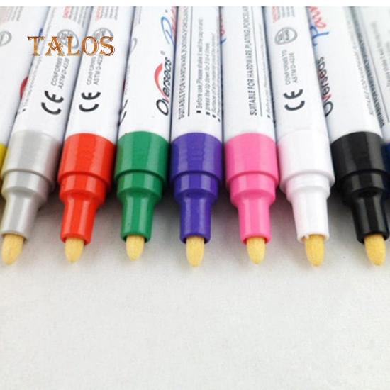 Marcator cu vopsea permanentă universală, rezistentă la apă, anvelope auto, anvelope, cauciuc, metal, accesorii