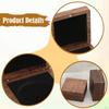 Classic, Portable, Dustproof Display Case Made of Black Walnut Wood for Storing Medals Honor And