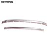 For Honda CR-V CRV 2017 2018  Chrome Front Mesh Grid Grille Raing Grill Molding Trim Decoration Strip Exterior Accessories