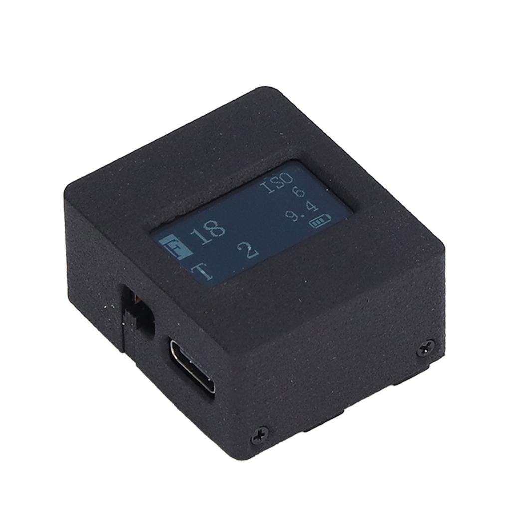 Light Meter Cold Hot Shoe Fixing Photography Top Reflection Photometer with USB Cable HY‑201X