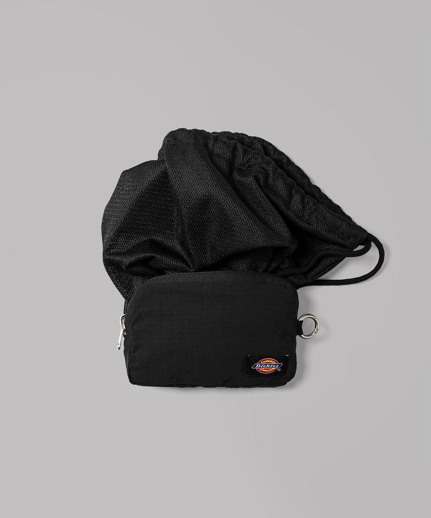 Dickies Packable Mesh String Bag Black