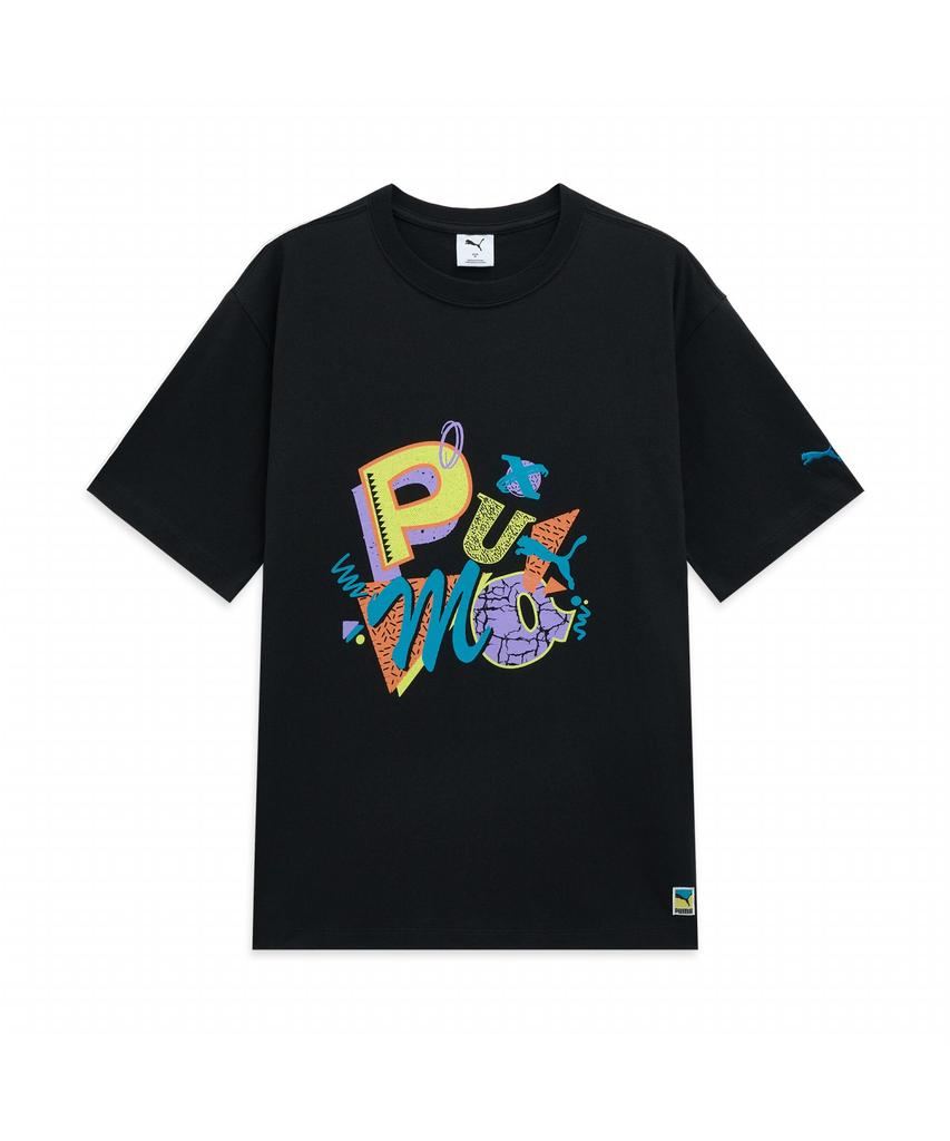 PUMA Unisex Natural Running Graphic Short Sleeve T-Shirt (95033101)