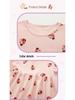 Malwee Girls' Summer Dress: New Round Neck Short Sleeve, Cute European and American Style for Little Girls