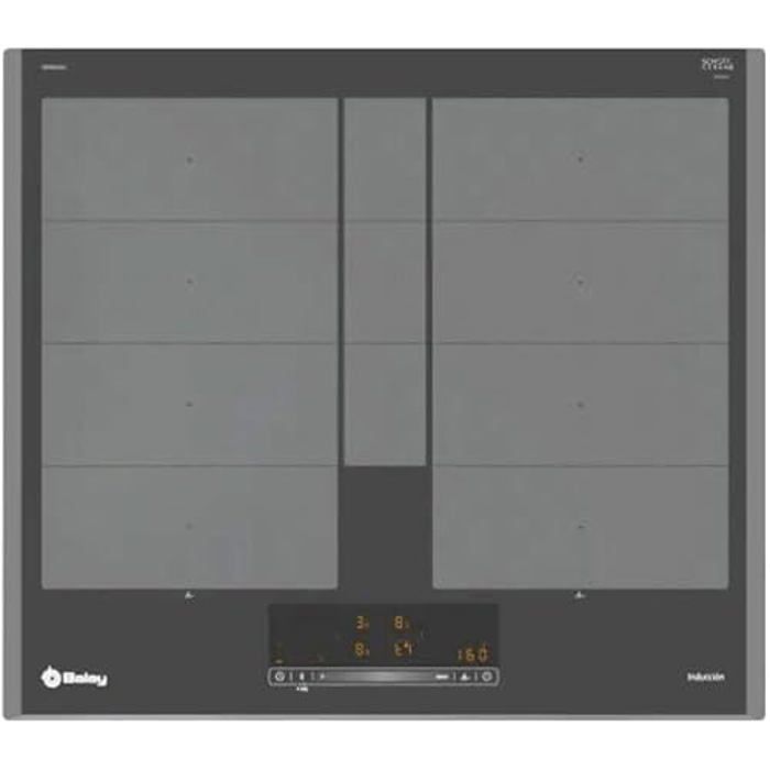 Plaque à induction - BALAY - 3EB960AH - 60 cm - 2 zones - FlexInduction Total - Anthracite
