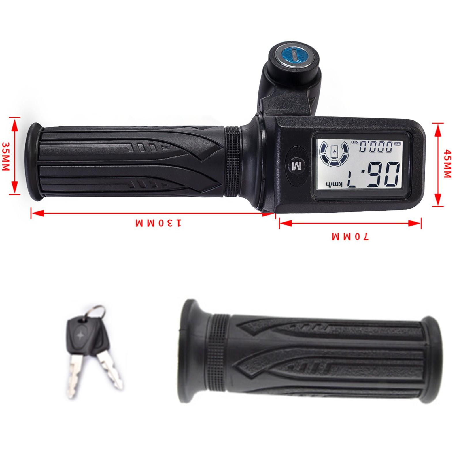 

LED Display Handlebar Mileage Parts Replacement Voltage