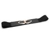 Canvas Elegant Fashion Waist Belt With Alloy Buckle For Women Office Casual