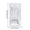 Hanging Vacuum Storage Bags Space Saving Clothes Compression Storage Bag Empty Pump Bags for Suits Dress Jacket