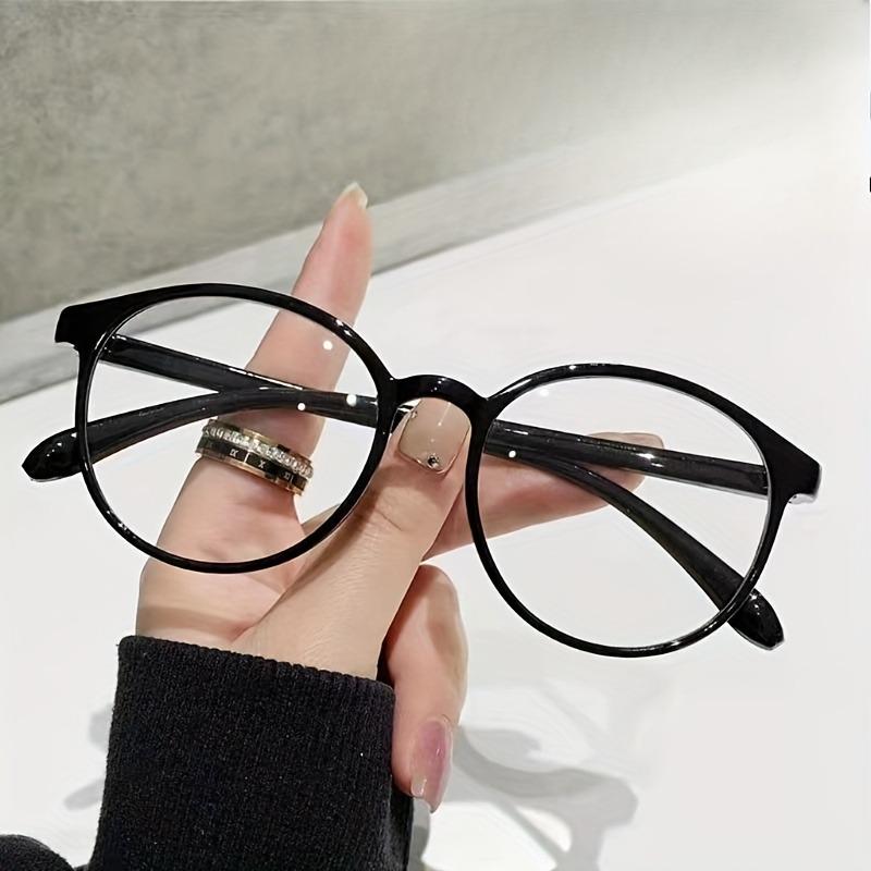 3pcs Ultra Light Round Frame Glasses Fashionable for Daily Computer Reading Use High Quality Eyewear