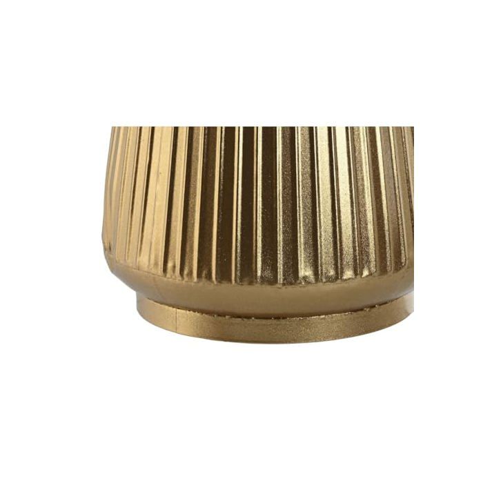 Vase moderne en métal doré - Home ESPRIT - 29x29x57,5 cm - Multicolore - Design contemporain - Décoration intérieure