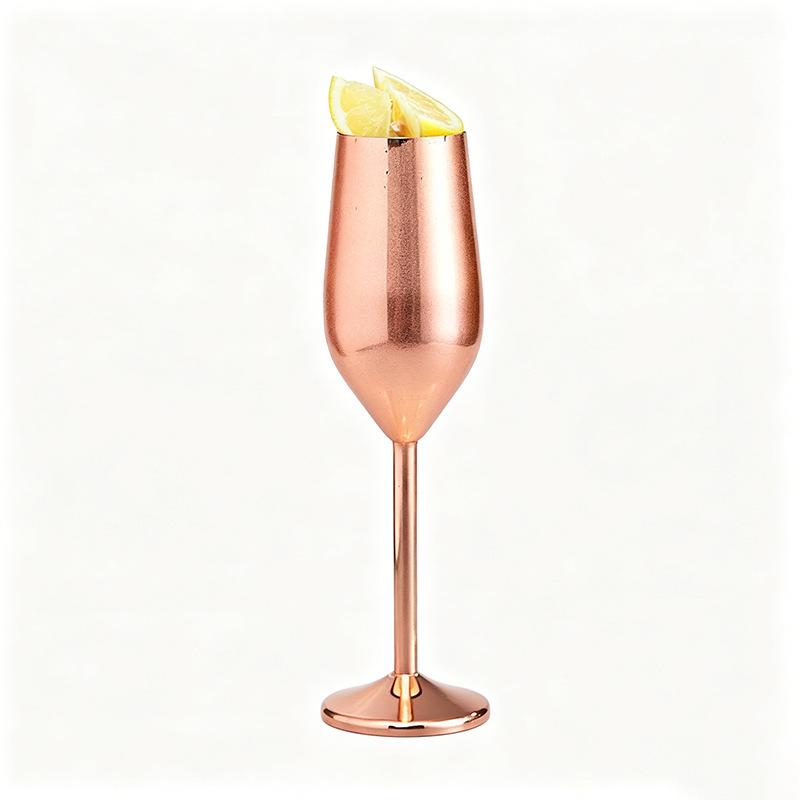 304 Stainless Steel Stemmed Wine and Cocktail Glass