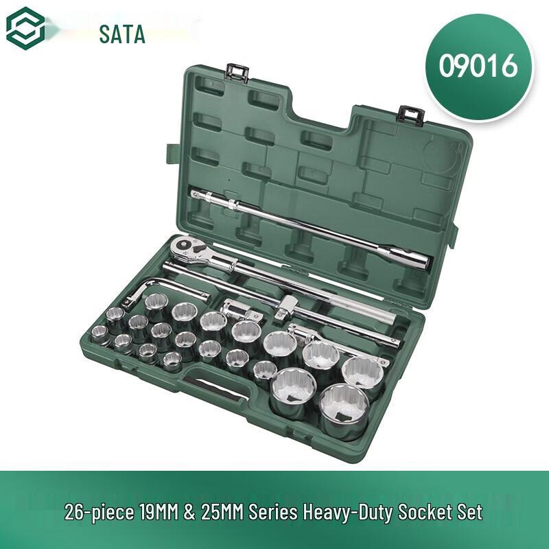 SATA 26-Piece Heavy-Duty Socket Set