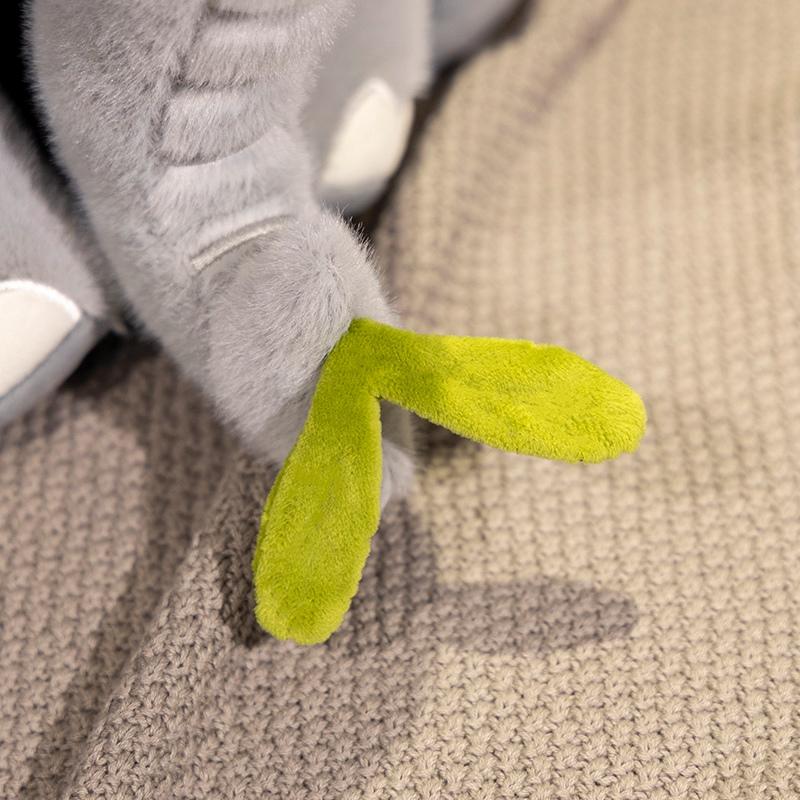 25/40cm Cute Sitting Elephant Plush Toy Lovely Pink Grey Elephant Plushies Stuffed Animal Doll Gifts