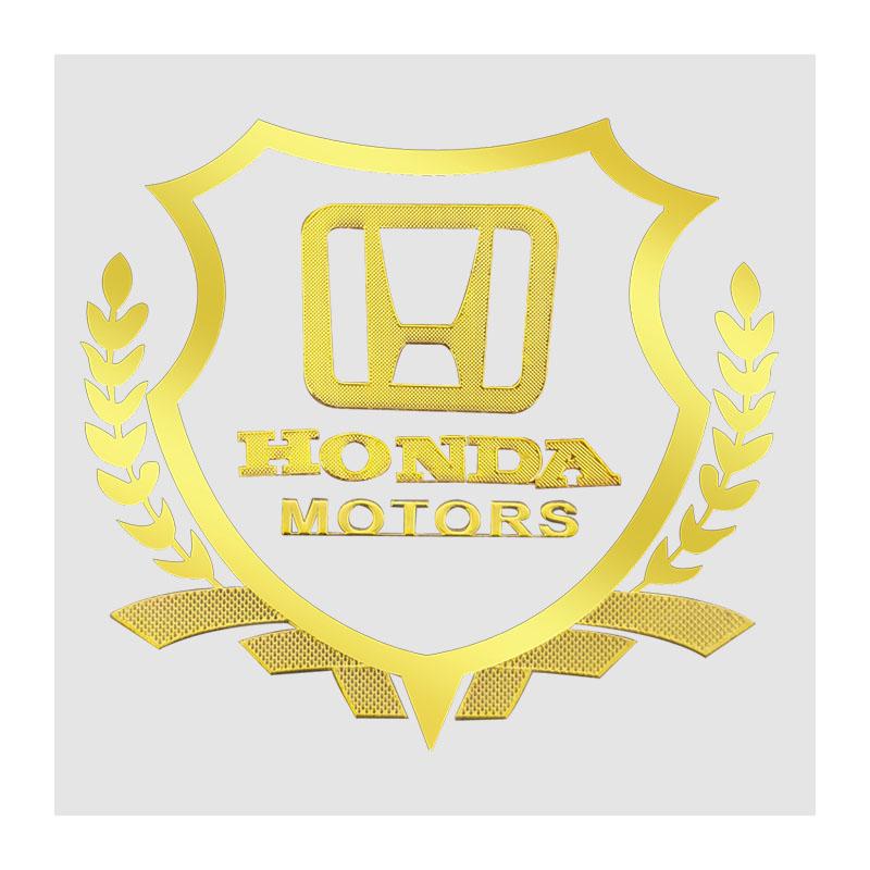 

Наклейки на автомобиль Наклейка с эмблемой пшеницы Декоративная для кузова, бокового окна, багажника автомобиля Honda Civic Varadero Xl1000 Xadv 750 Forza Shadow Vt600 Автоаксессуары золотой