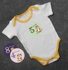 Inkdotpot 12 Month Baby  Milestone  Sticker  Boy Girl-Monthly  Milestone  Round  Stickers 24 Count