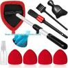 Telescopic Microfiber Car Window Cleaning & Defogging Brush Set