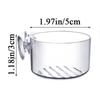 Plant Holder for Fish Tank Clear Acrylic Aquarium Plant Pots with Suction Cup Fish Tank Decorations for Propagation Cultivation