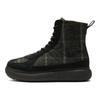 ONITSUKA TIGER Delecity Boot Tweed Noir Baskets Unisexe Gris Truffe 1183C273-001