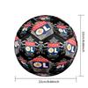 1 pz Pallone da Calcio Olympique Lyonnais Taglia 5 Pallone da Calcetto Indoor alla Moda Colorato Gioco in Cortile - Ottimo Regalo per Appassionati di Sport HE87