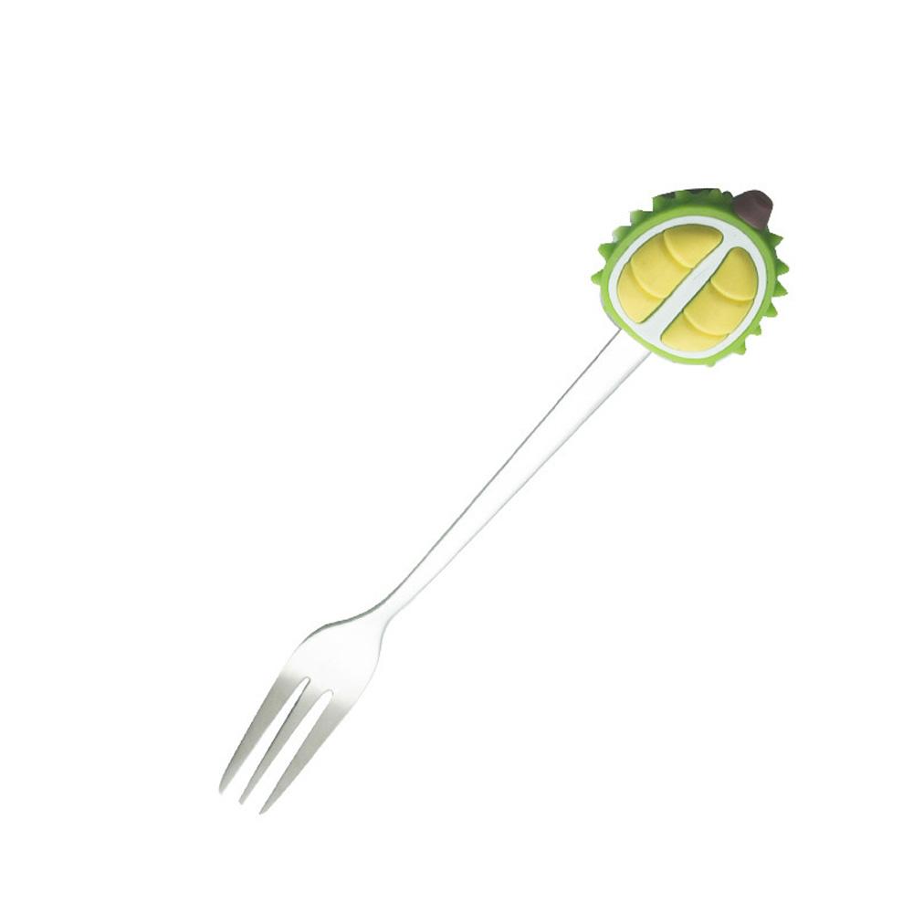 

Cute Dinnerware Cake Sugar Coffeeware Dessert Fruit Fork Stirring Spoon Teaspoon Coffee Spoon Durian Fork