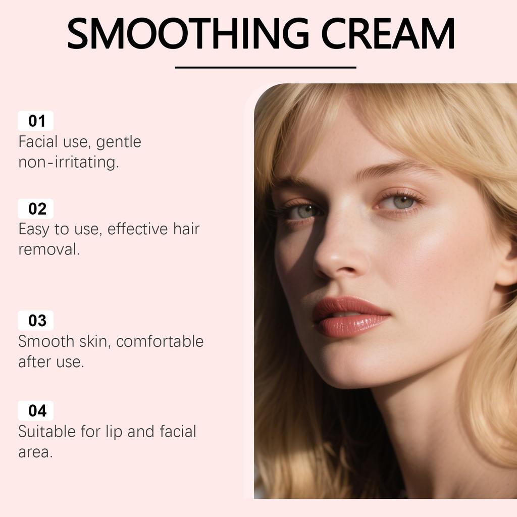 Gentle, Non-irritating, Comfortable, Moisturizing, And Refreshing Hair Removal Cream