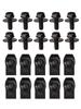 Body Bumper Fender U-Nuts Clip Kit Engine Under Cover Push Clips