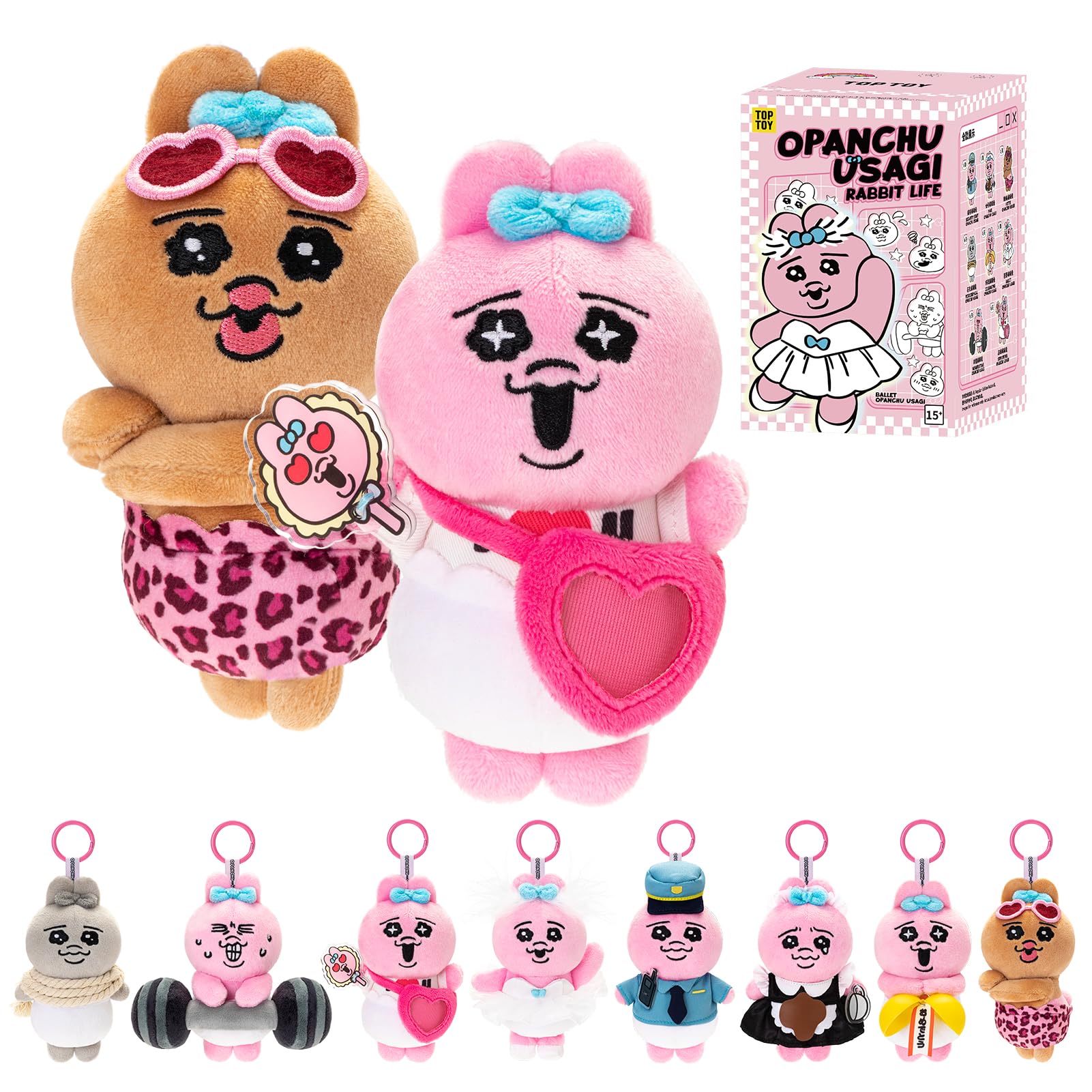 

TOP TOY Opanchu Usagi (Rabbit s Daily Life) Plush Toy Series [1 Piece] Gachapon Blind Box Figure Plastic Model Premium Toy Opanchu Character Birthday
