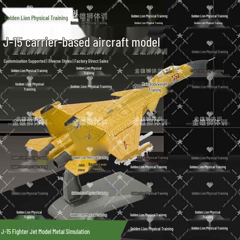 J-15 Fighter Jet Alloy Model