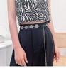 European and American Waist Chain Women's Summer Versatile Ins Style with Dress Jeans Trendy Decorative Metal Chain Flower Belt