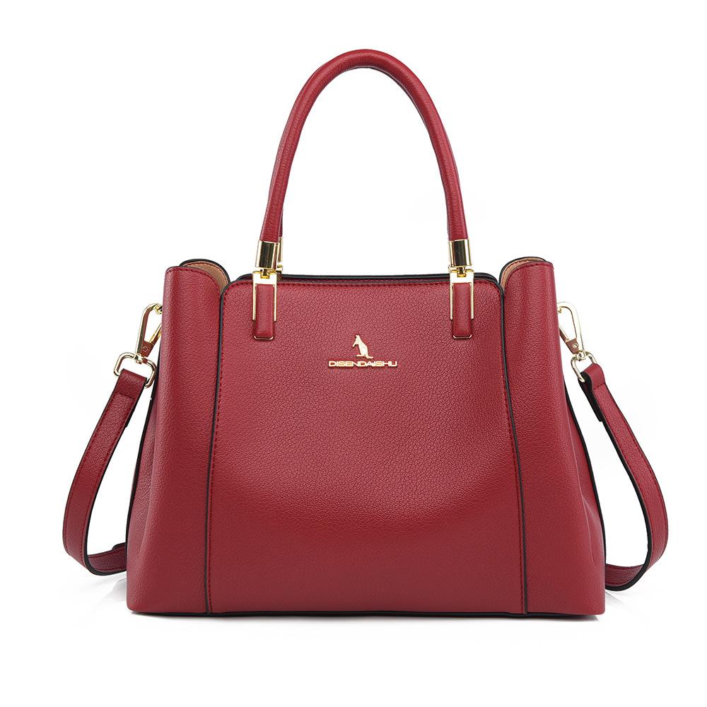 New Fashionable and High-end Handbag for Middle-aged Women, Mother's Bag, Large Capacity Commuting Tote Bag