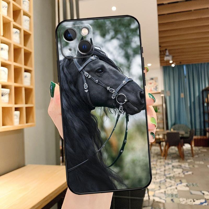 

Чехол для телефона с лошадью для iPhone 16 17 Pro Max 15 14 13 11 12 Pro Max mini 15 16 Plus 16e 17 Air Cover iPhone 13Pro MAX