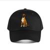 Cartoon Boxer Dog Art Print Home Decor Baseball Cap Fashion Unisex Sunhat Womens Outdoor Sports Snapback Cap