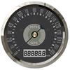 ELING 85mm GPS Speedometer 0-160km/h 0-220MPH Total Mileage Adjustable with Red Yellow Backlight for Car Yacht Universal 9-32V