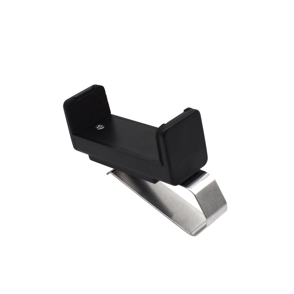2 Pieces Car Garage Opener Holder Stainless Steel Visors Nonslip Clip Vehicle Remote Controller Universal Automotive