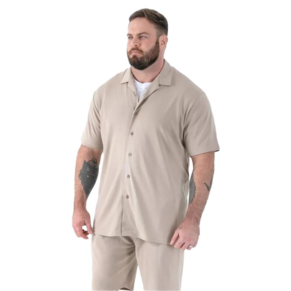 Duke Mens Connor D555 Stretch Kingsize Shirt