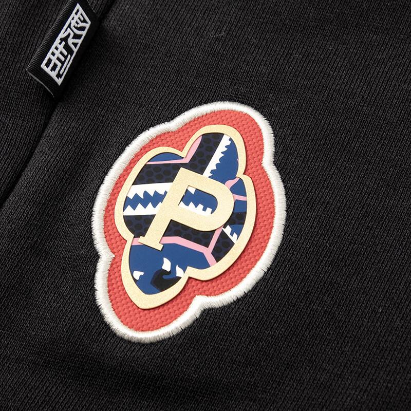 Puma Cny Year Of The Dragon Collection New Year Solid Color Lace-Up Nine-Point Knitted Sports Pants Women pants Black 627271-01